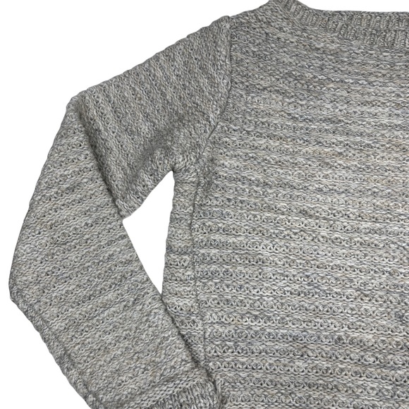 ❄️ Athleta Chill Womens Small Oatmeal Tan Chunky Merino Sweater Size XS - Picture 6 of 15